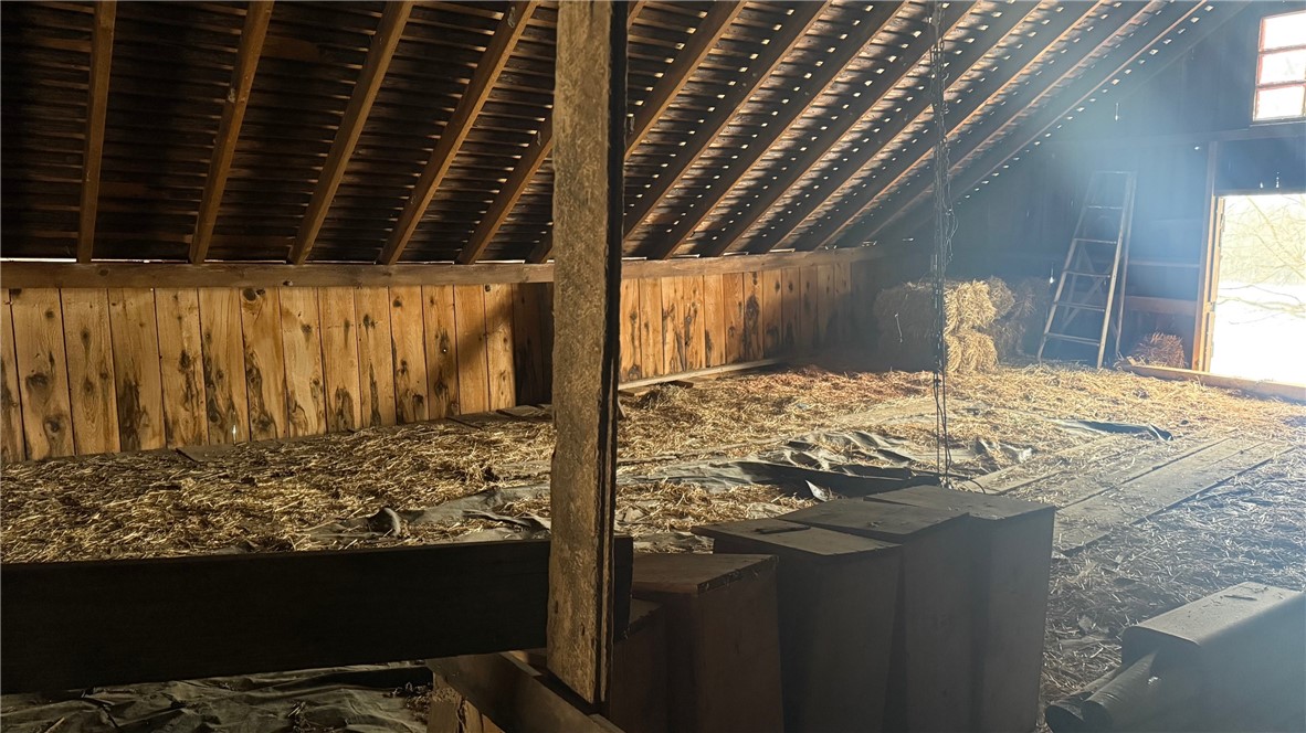 6242 Knowlesville Road Alabama, NY 14013 - Photo 34 of 36 Upstairs Barn Interior