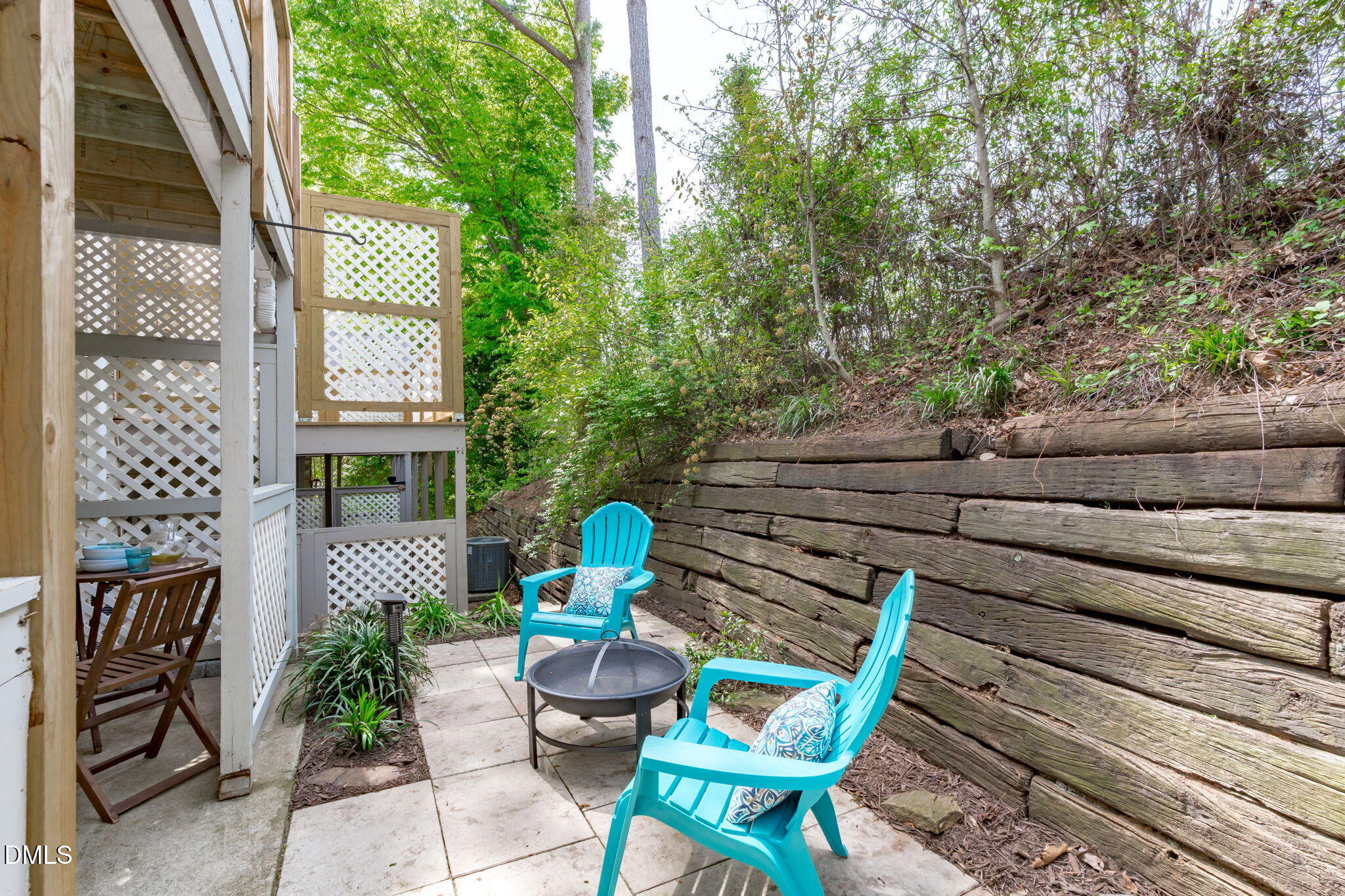 203 Oak Hollow Court Raleigh, NC 27613 - Photo 34 of 37 a view of a chairs and table in the patio