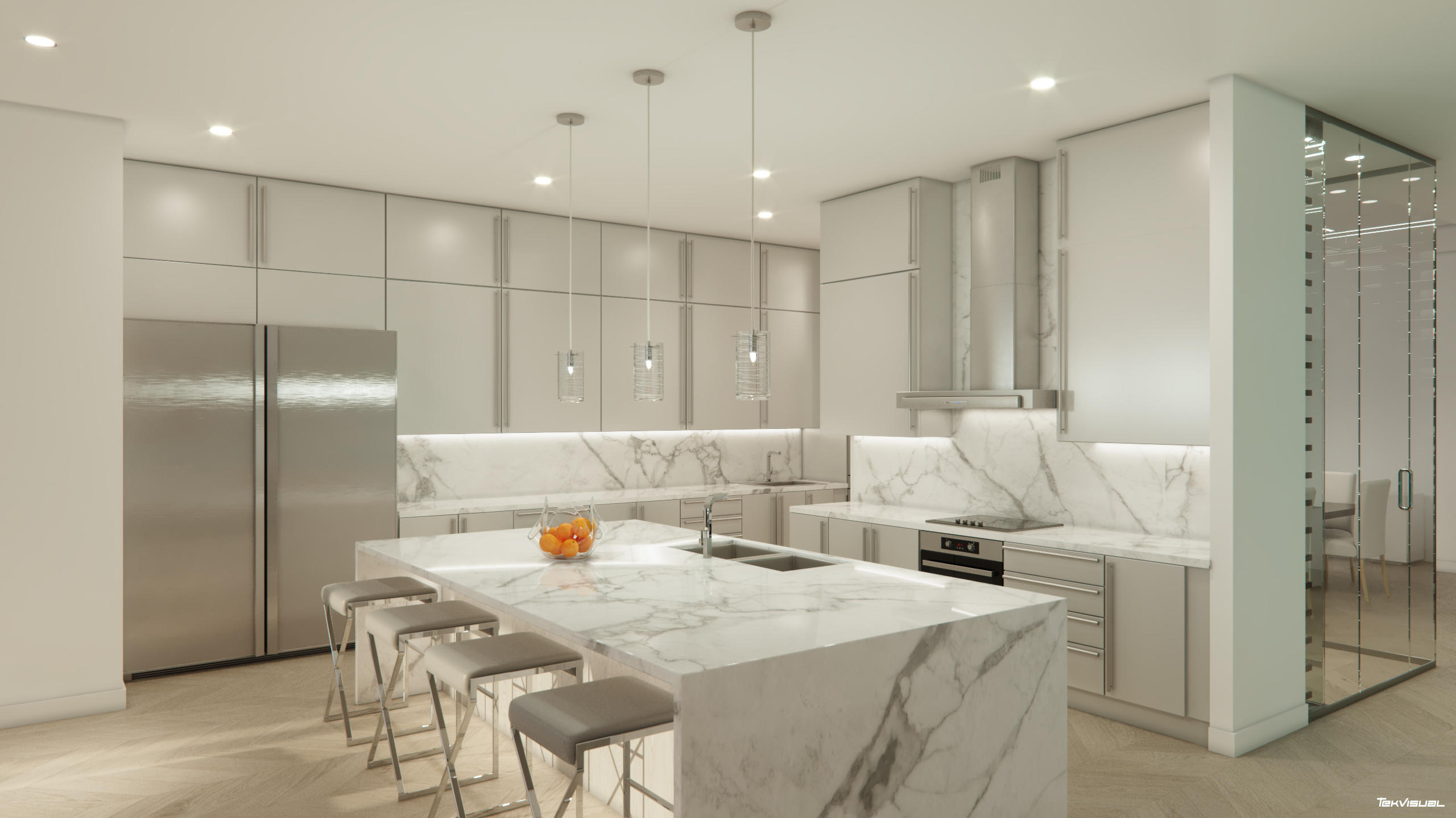 206 Inlet Way, Unit PH Palm Beach Shores, FL 33404 - Photo 7 of 10 ICON PH KITCHEN