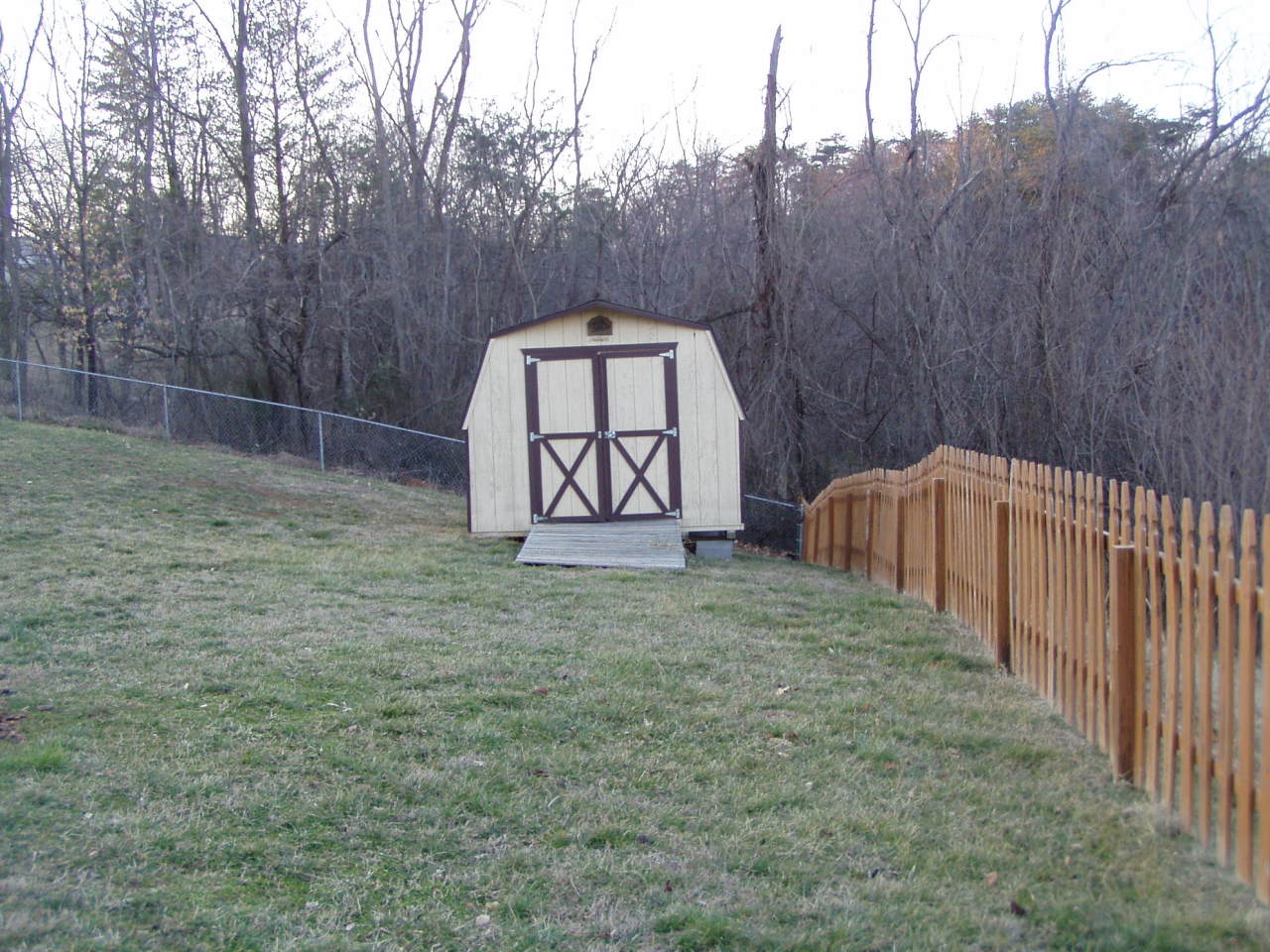 705 North Mill Road Salem, VA 24153 - Photo 33 of 35 Storage Shed & Fenced In Backyard