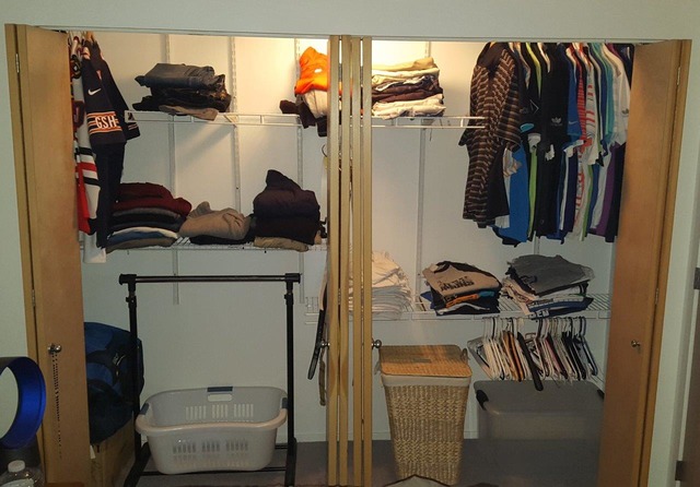 1201 West Adams Street, Unit 709 Chicago, IL 60607 - Photo 16 of 16 a view of walk in closet with clothes and shoes