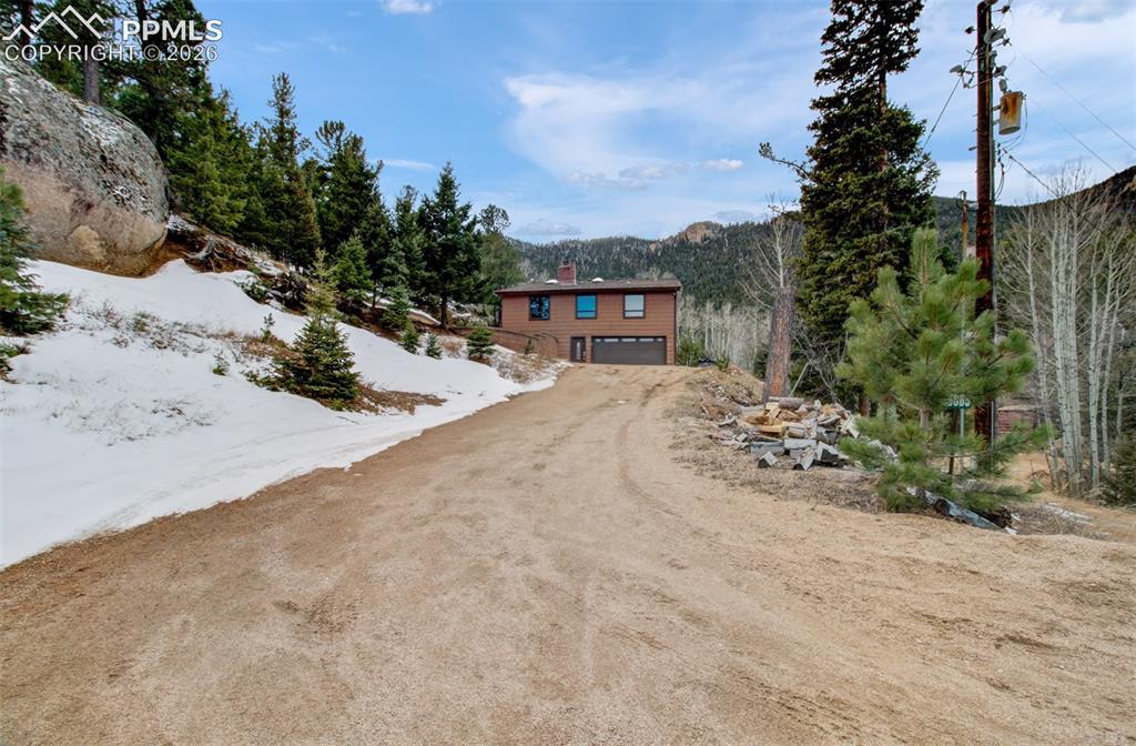 5865 Waterfall Loop Manitou Springs, CO 80829 - Photo 42 of 45 Driveway leading to the home