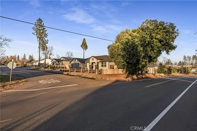 a view of a city street