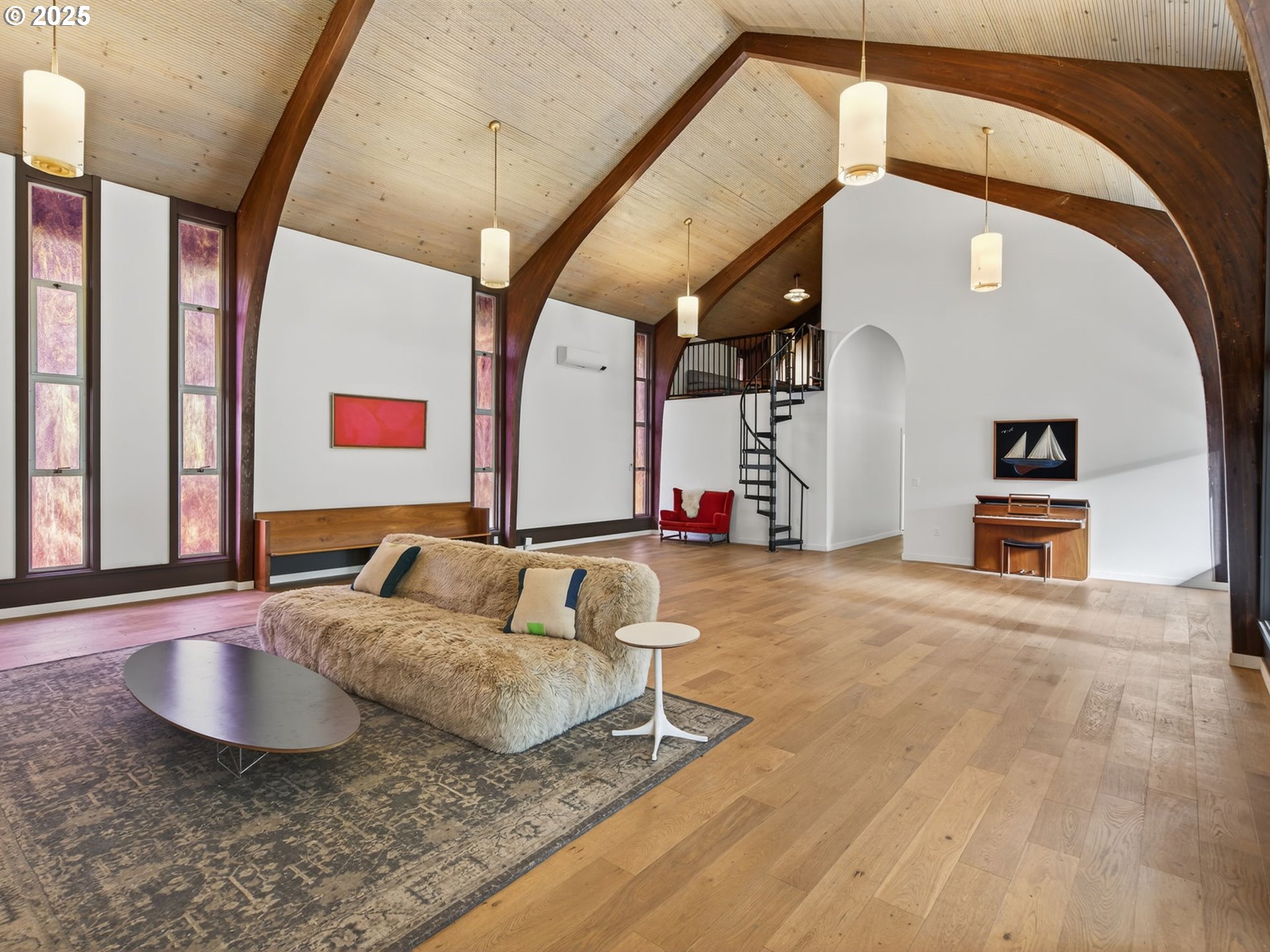 2590 Long Street Sweet Home, OR 97386 - Photo 20 of 48 a room with gym equipment and large mirror