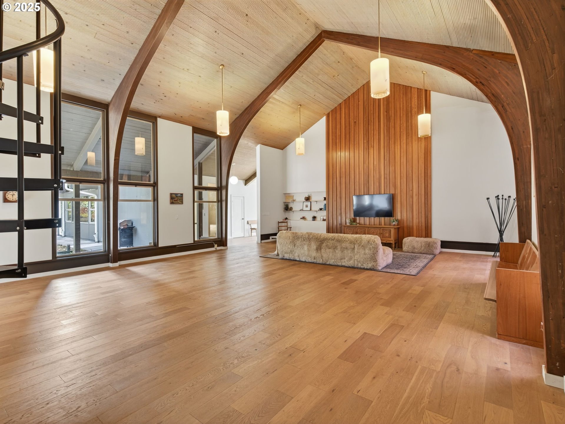 2590 Long Street Sweet Home, OR 97386 - Photo 22 of 48 a view of livingroom with furniture and floor to ceiling window