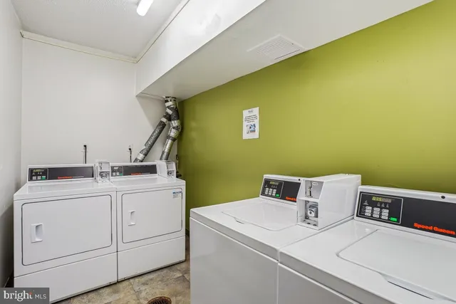 a room with storage and utility