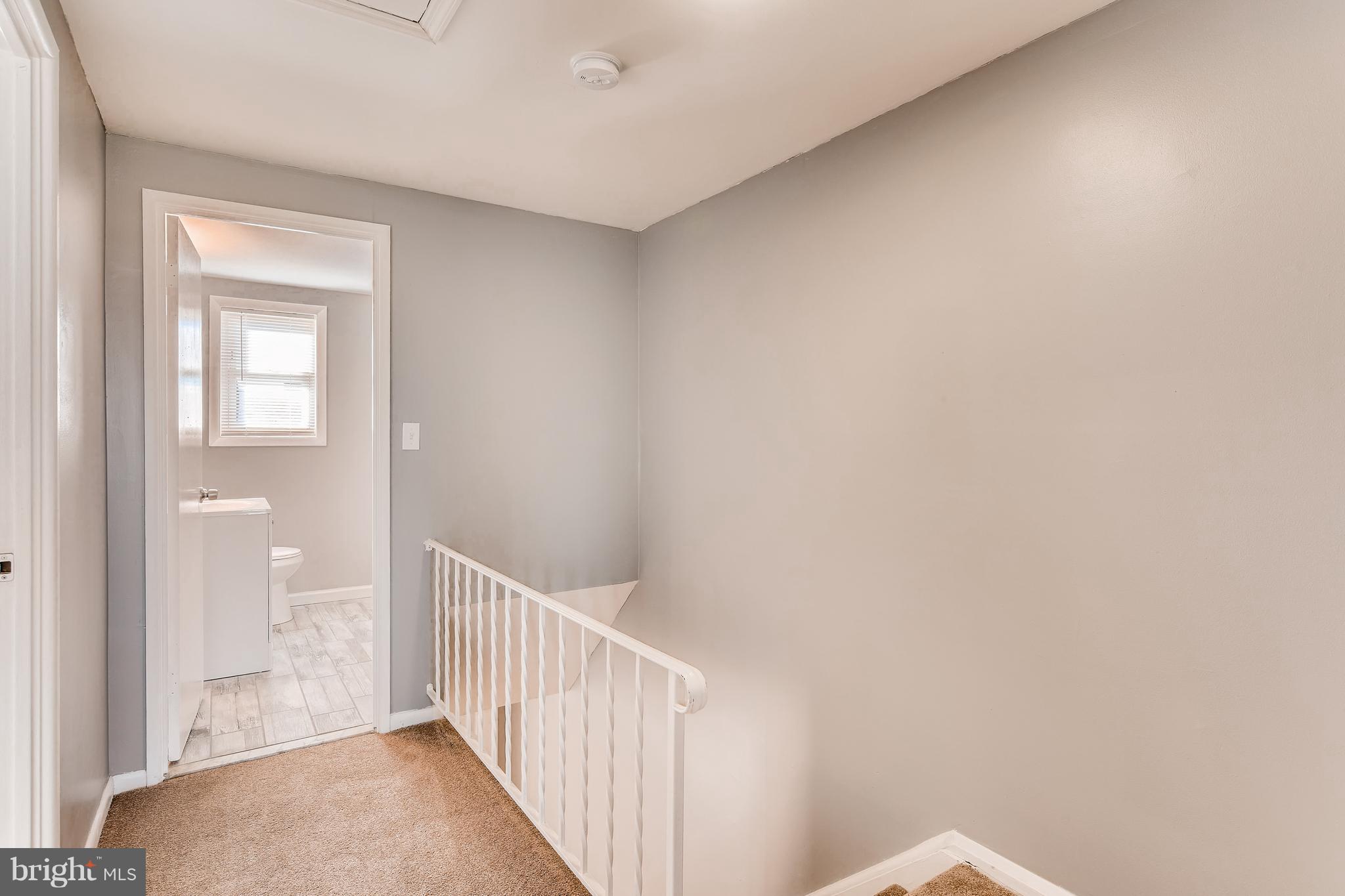5505 Silverbell Road Baltimore, MD 21206 - Photo 13 of 21 A view of the upstairs hallway