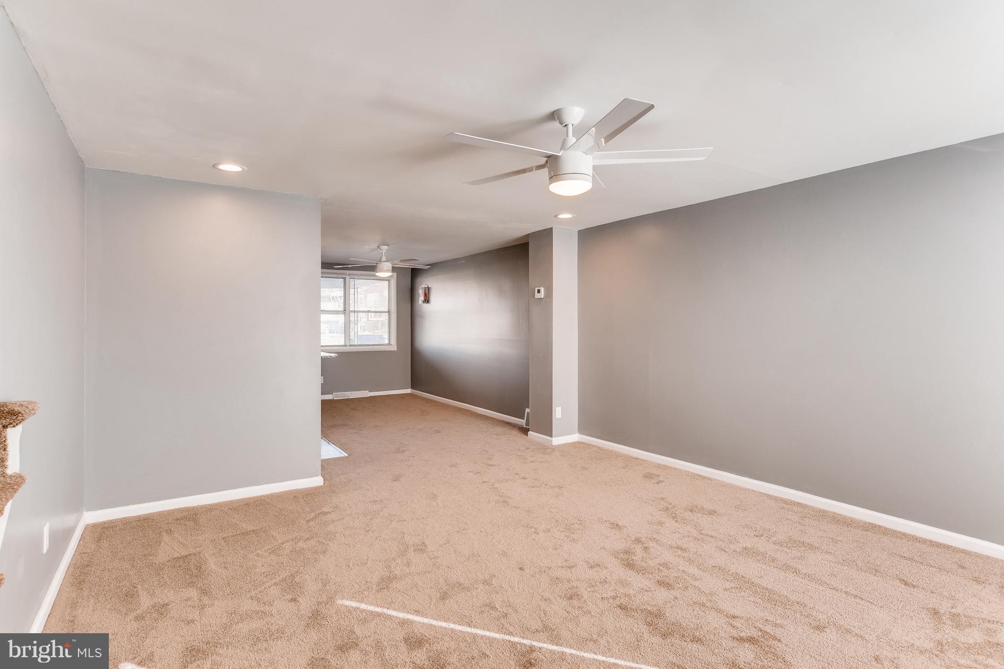 5505 Silverbell Road Baltimore, MD 21206 - Photo 3 of 21 A view from the front door into the living room