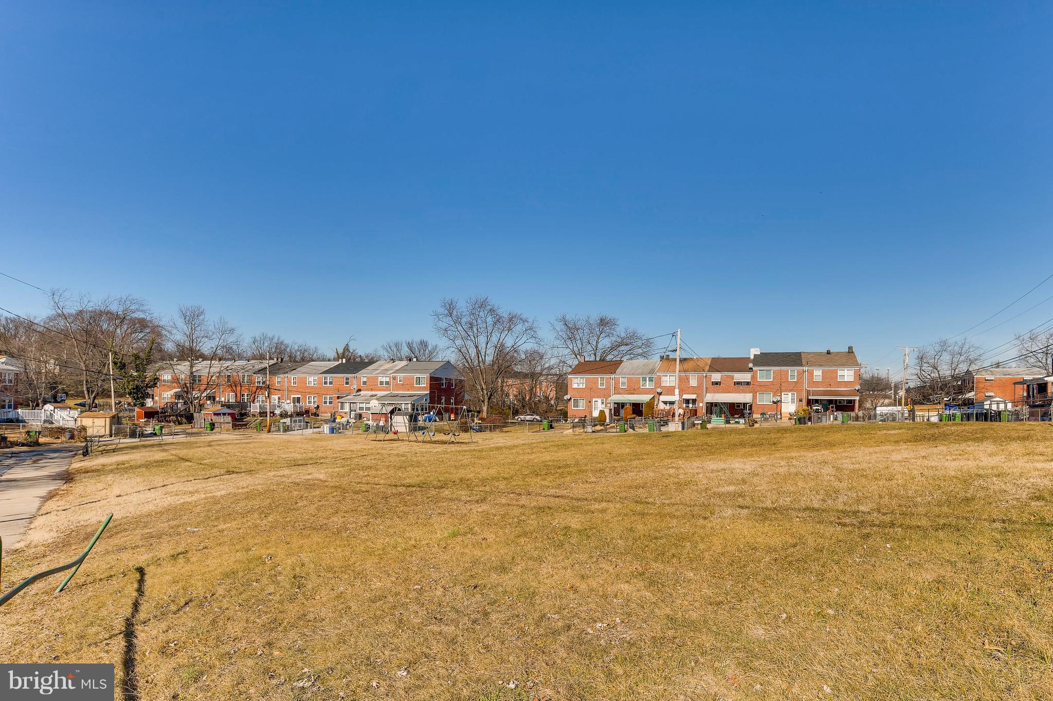 5505 Silverbell Road Baltimore, MD 21206 - Photo 21 of 21 Large field in rear of home for walking Fido
