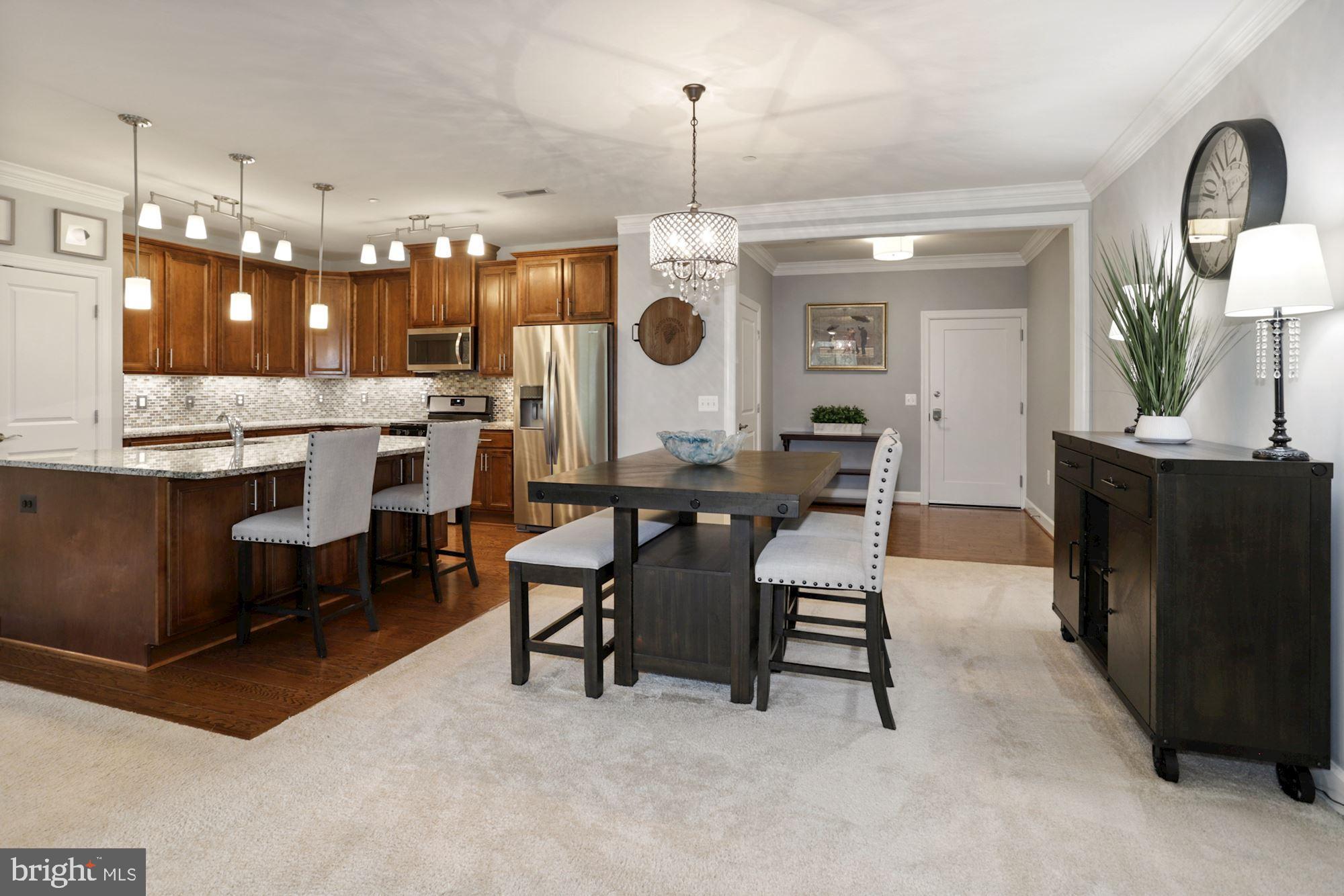 10530 Resort Road, Unit 207 Ellicott City, MD 21042 - Photo 17 of 46 Dining Room & Kitchen