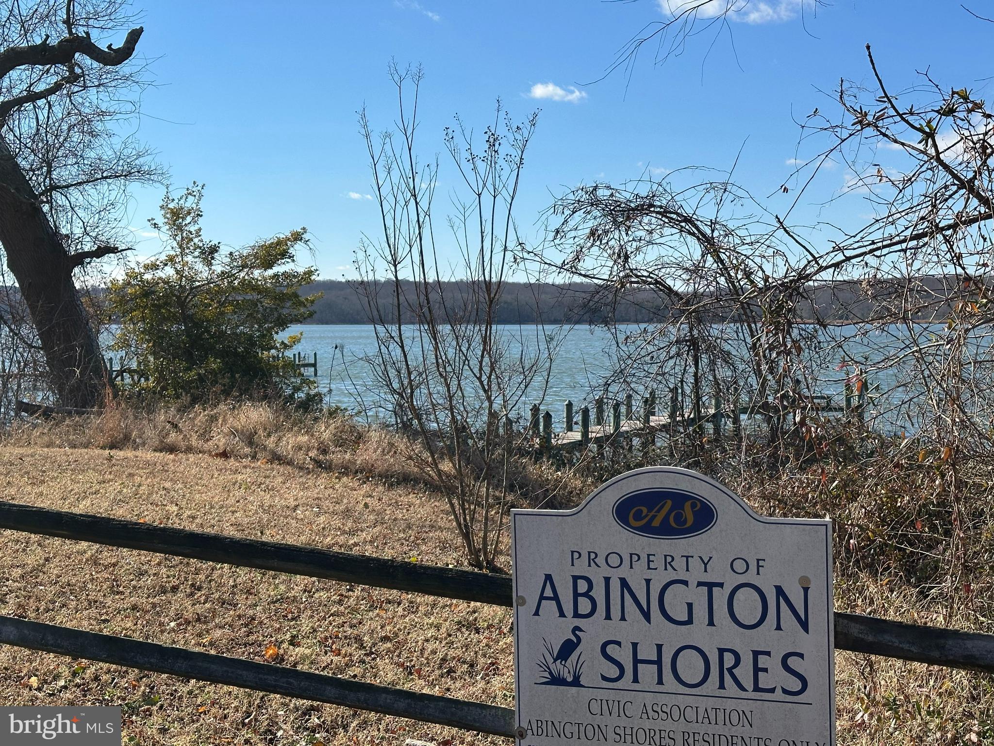 3351 Carroll Road Huntingtown, MD 20639 - Photo 20 of 20 Scenic lakeside view at Abington Shores.