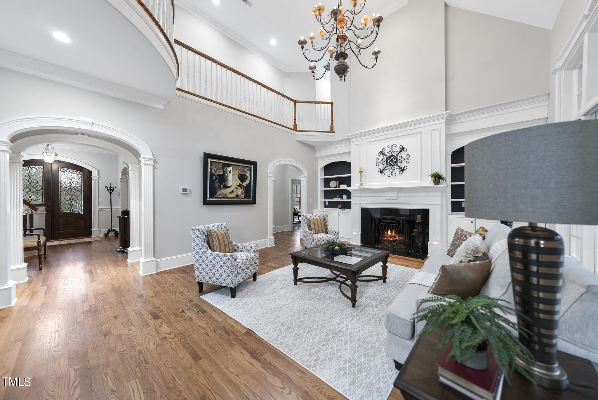 2408 Wakefield Plantation Drive Raleigh, NC 27614 - Photo 9 of 61 Two Story Family Room