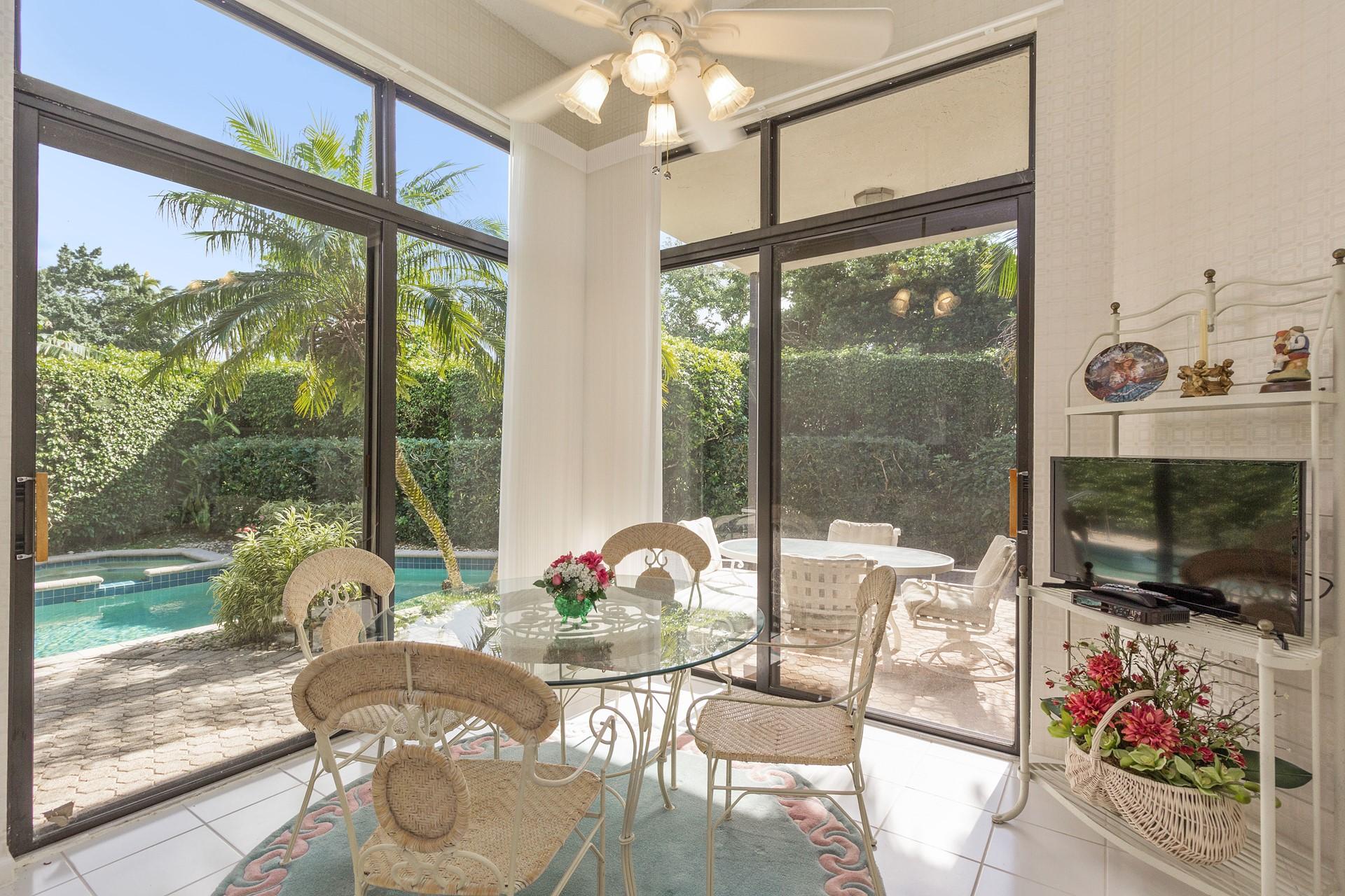 2486 Northwest 63rd Street Boca Raton, FL 33496 - Photo 5 of 26 Breakfast area with view