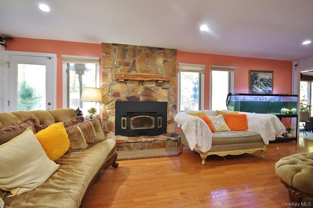 7 Park Place Chester, NY 10918 - Photo 15 of 48 a living room with furniture and a fireplace