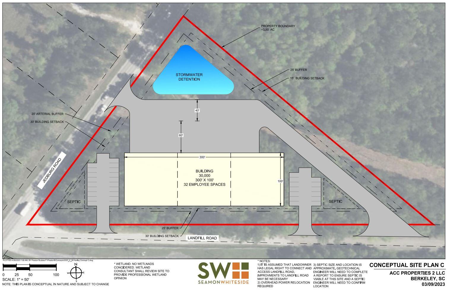 558 Jedburg Road Summerville, SC 29483 - Photo 2 of 15 Conceptual Plan C