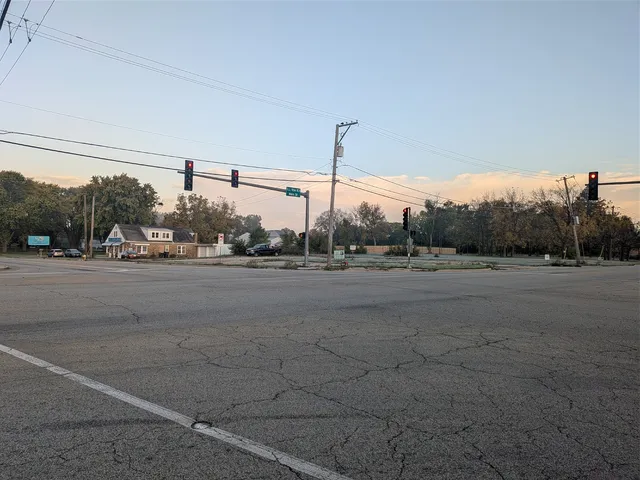 a view of a green field