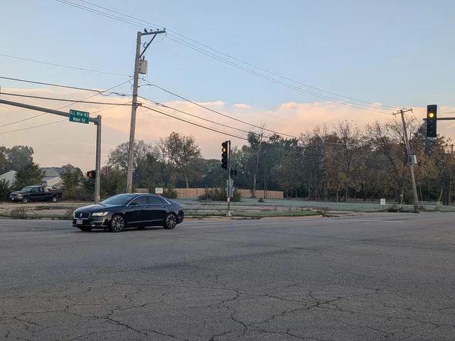 a car parked on the side of the road