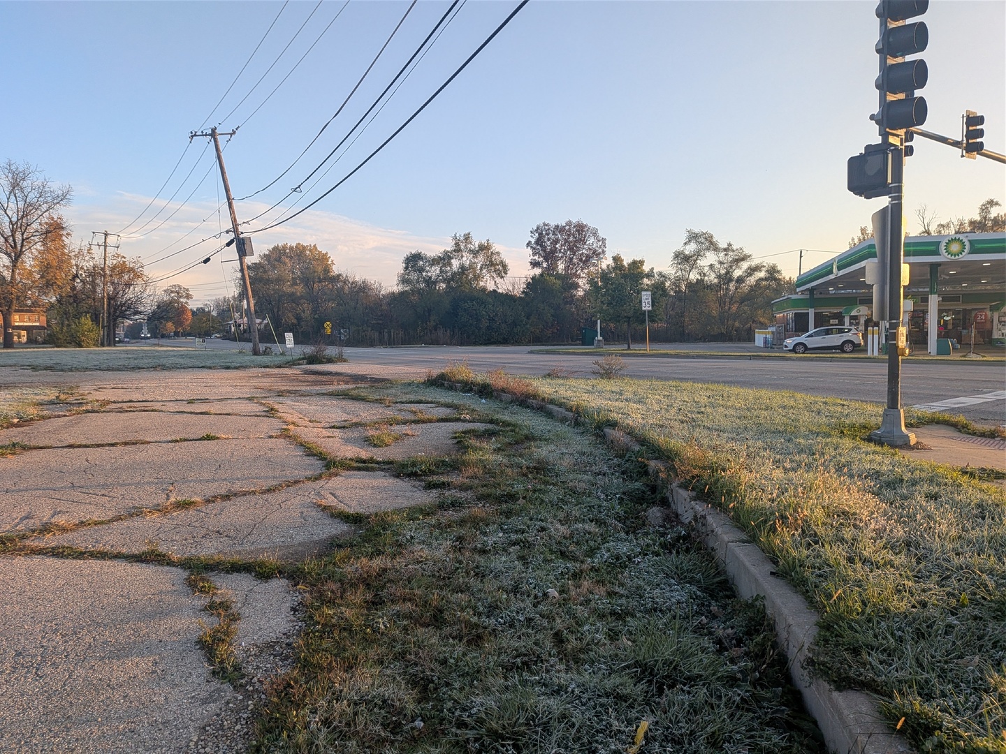 530 Main Street Antioch, IL 60002 - Photo 6 of 10 a view of a road with a building in the background