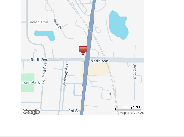 530 Main Street Antioch, IL 60002 - Photo 8 of 10 a picture of a bathroom with a sink and a mirror