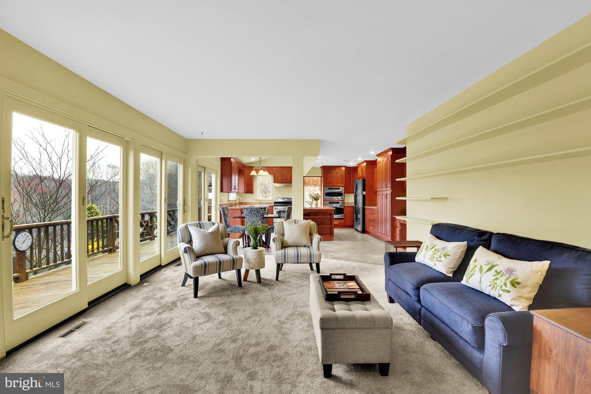 16429 Yeoho Road Sparks, MD 21152 - Photo 21 of 39 Family room with million dollar views