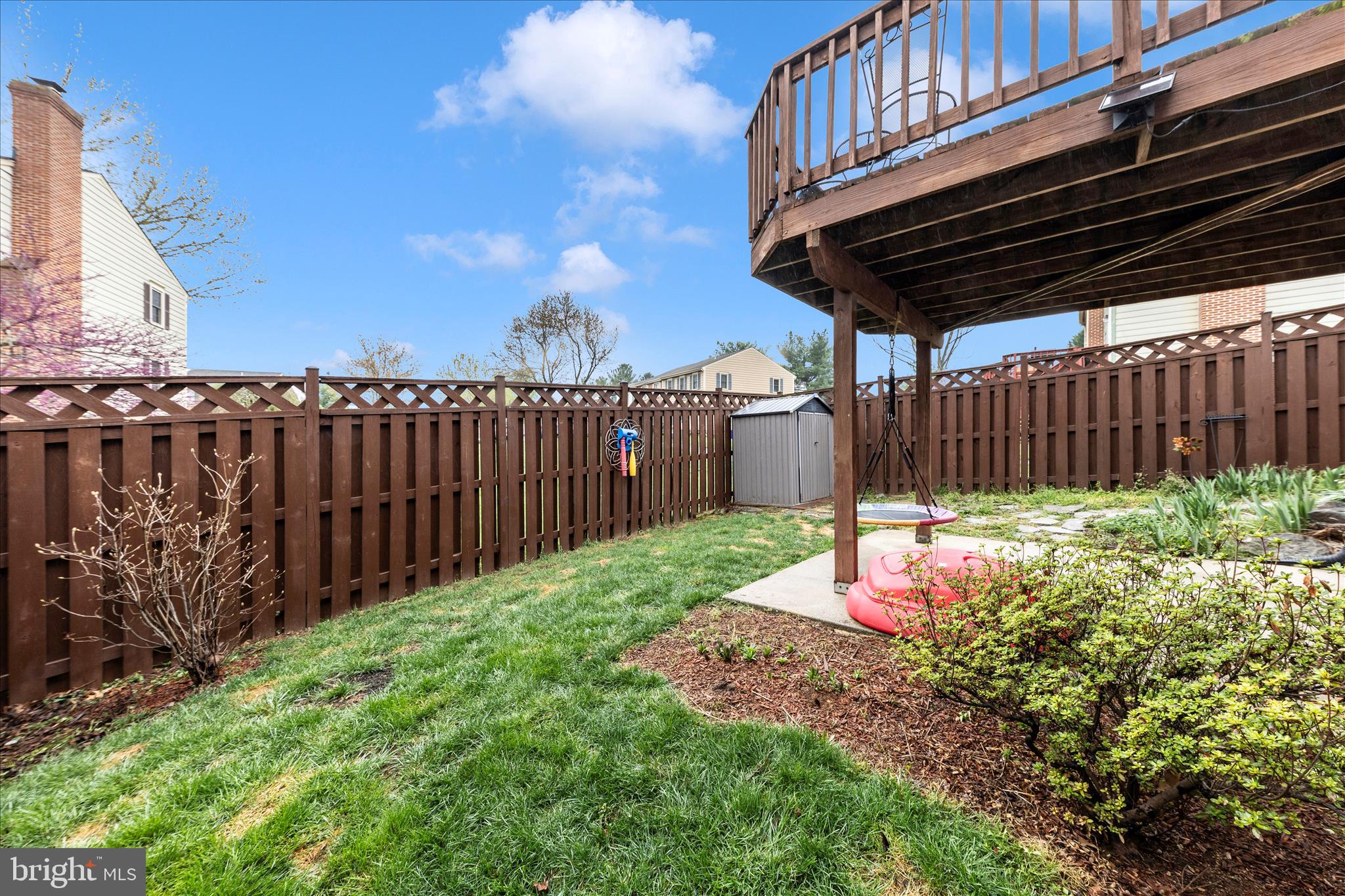 8226 Red Wing Court Frederick, MD 21701 - Photo 40 of 45 a garden view with wooden fence