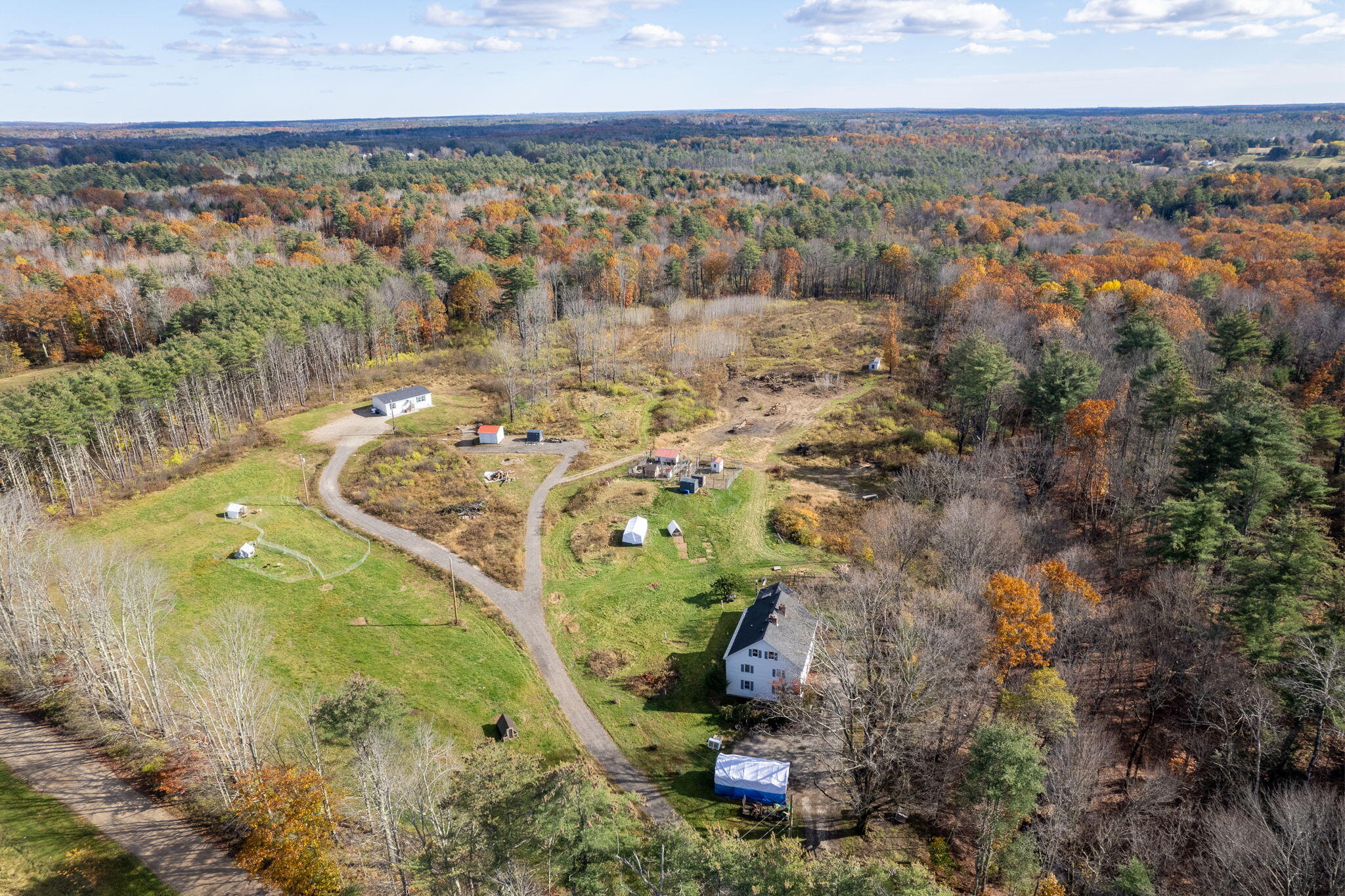 59 Back Nippen Road Buxton, ME 04093 - Photo 2 of 48 Aerial