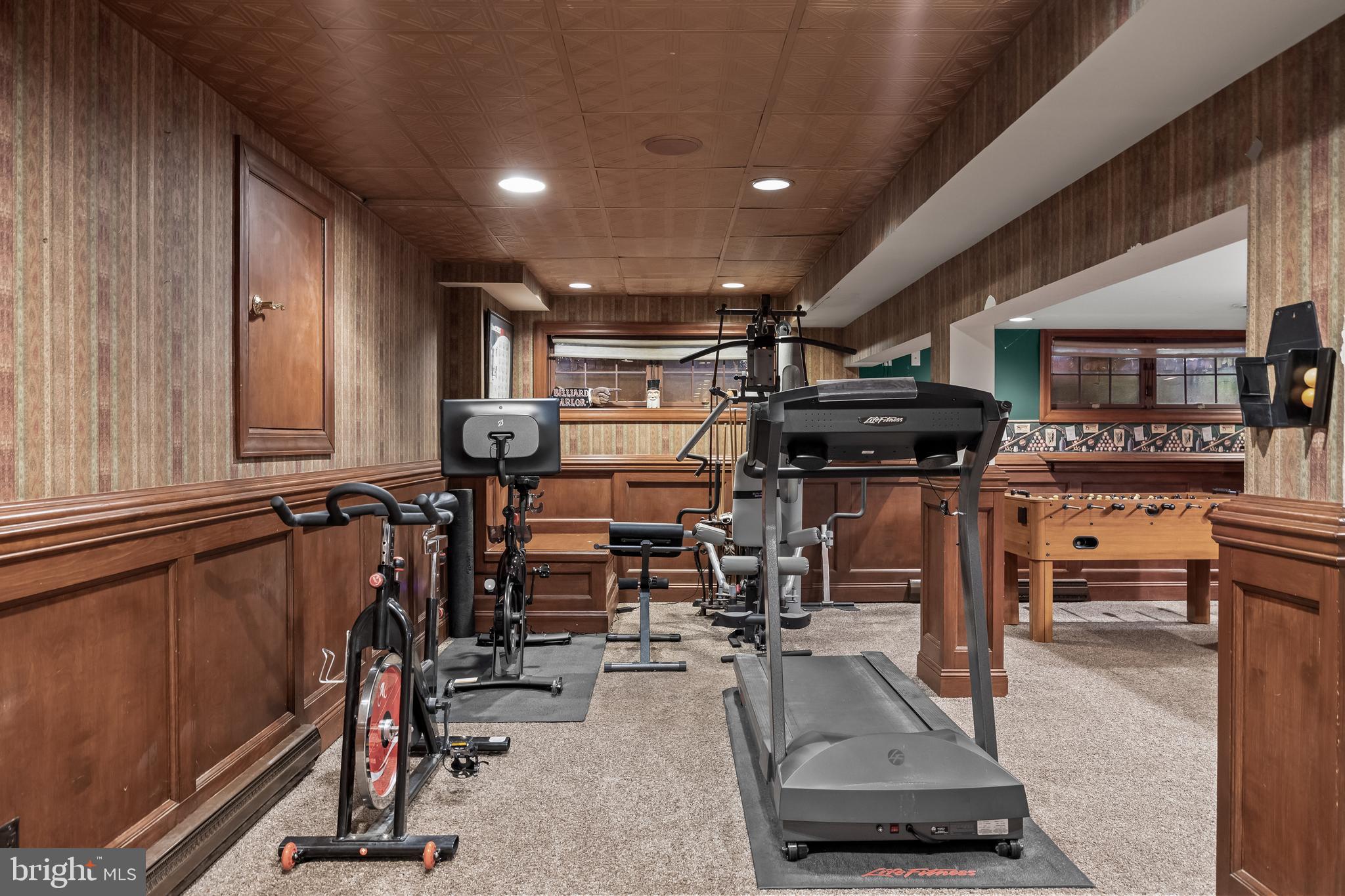 21 Robin Road Moorestown, NJ 08057 - Photo 61 of 82 a view of a room with gym equipment