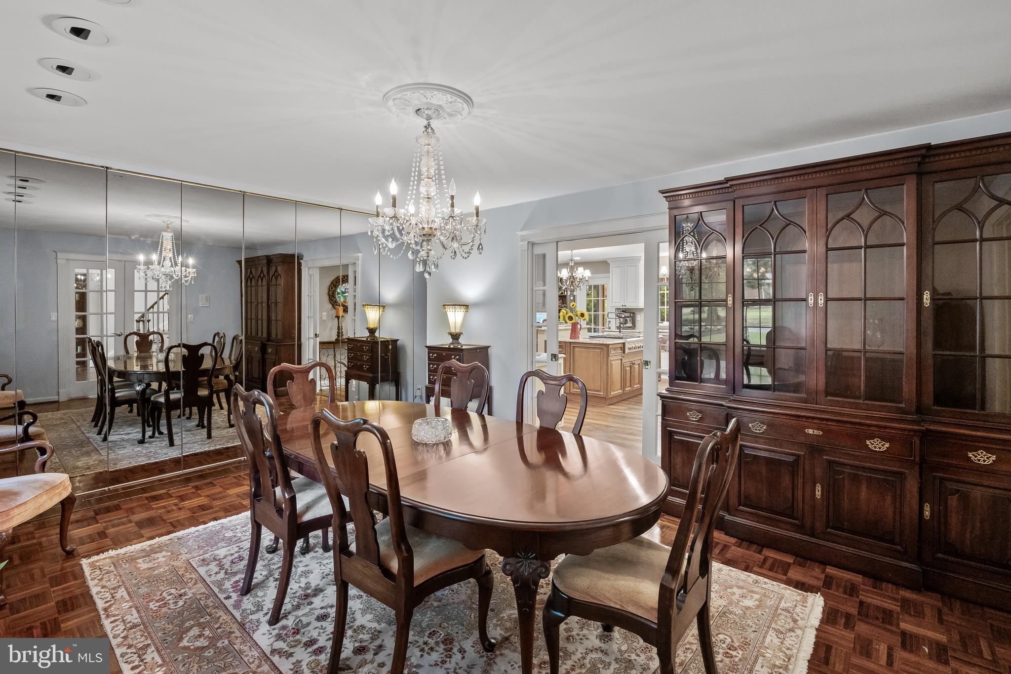 21 Robin Road Moorestown, NJ 08057 - Photo 10 of 82 a view of a dining room with furniture and wooden floor