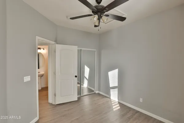 wooden floor in an empty room