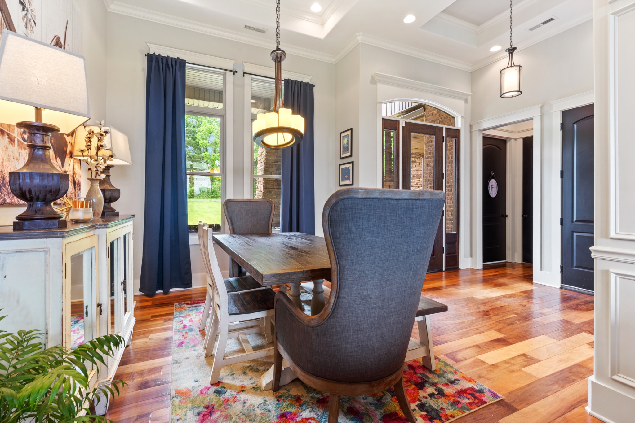 532 South Tidwell Road Bon Aqua, TN 37025 - Photo 25 of 100 a view of a dining room with furniture window and wooden floor