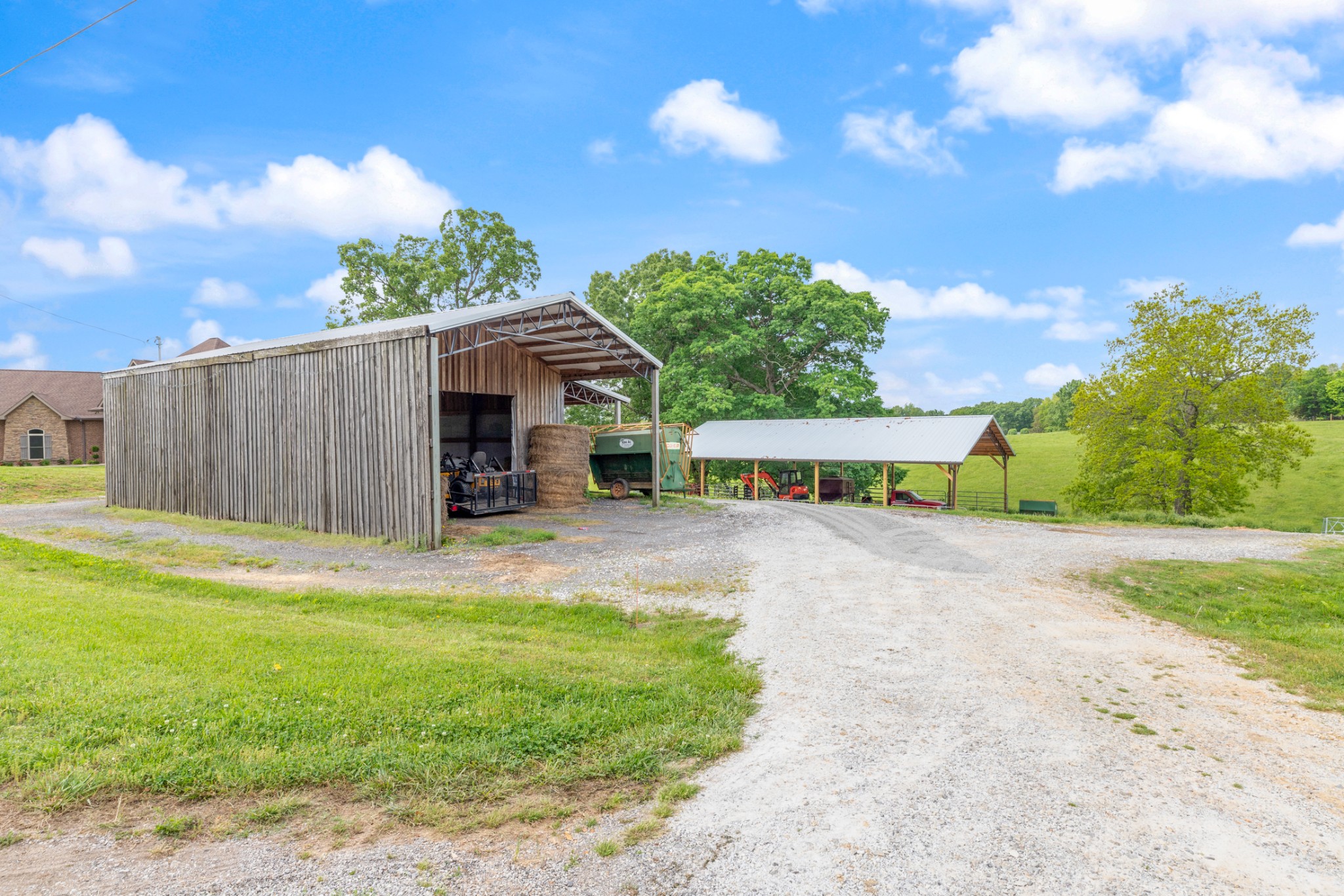 532 South Tidwell Road Bon Aqua, TN 37025 - Photo 72 of 100 a view of a house with swimming pool and a yard