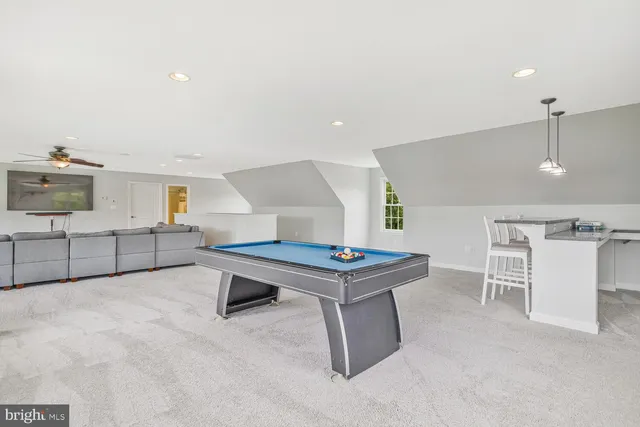 a view of a big yard with swimming pool