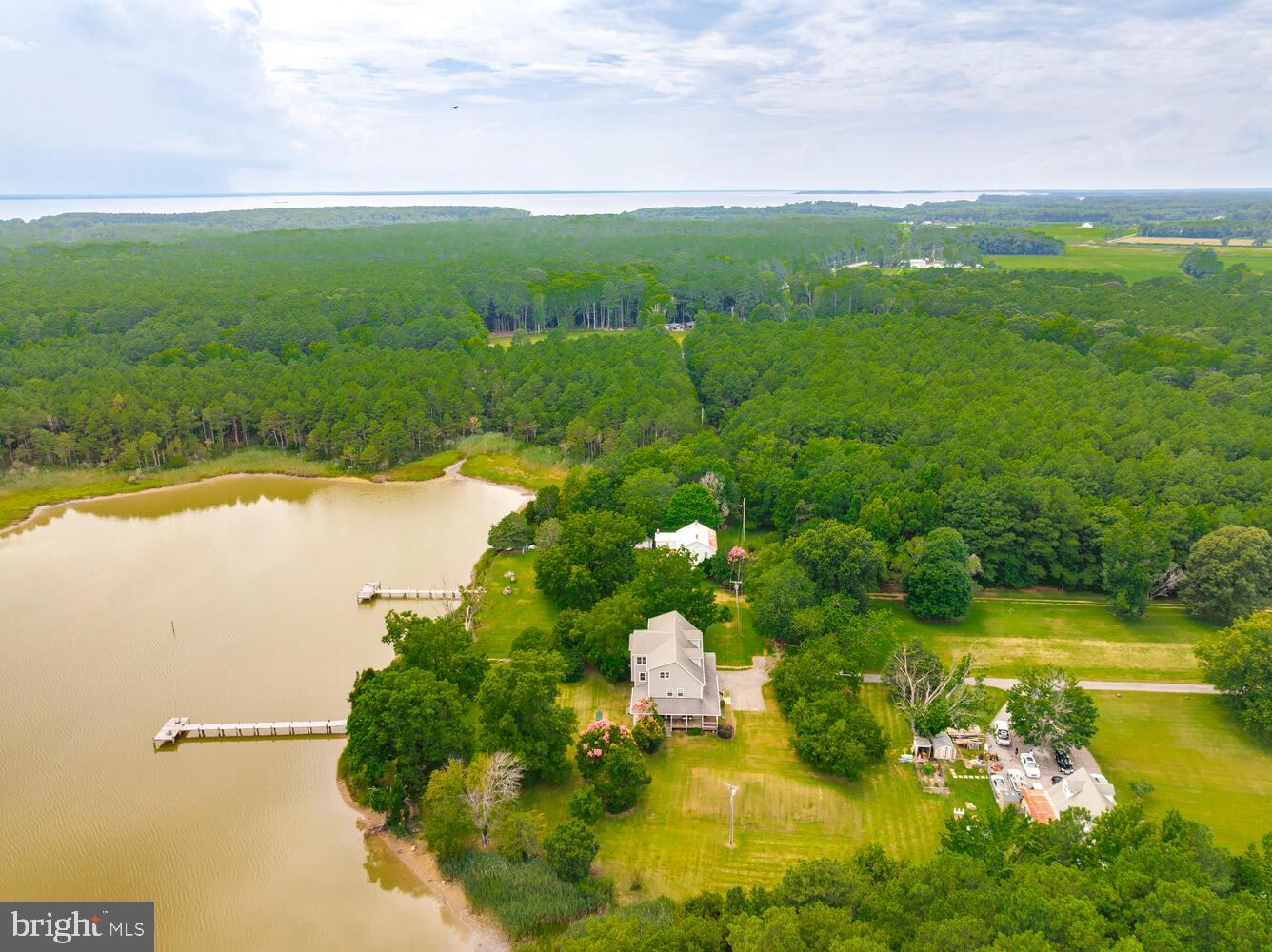 50333 Scotland Beach Road Scotland, MD 20687 - Photo 70 of 80 a view of a lake with a yard
