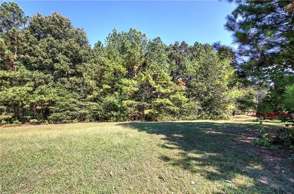 a view of an outdoor space and a yard