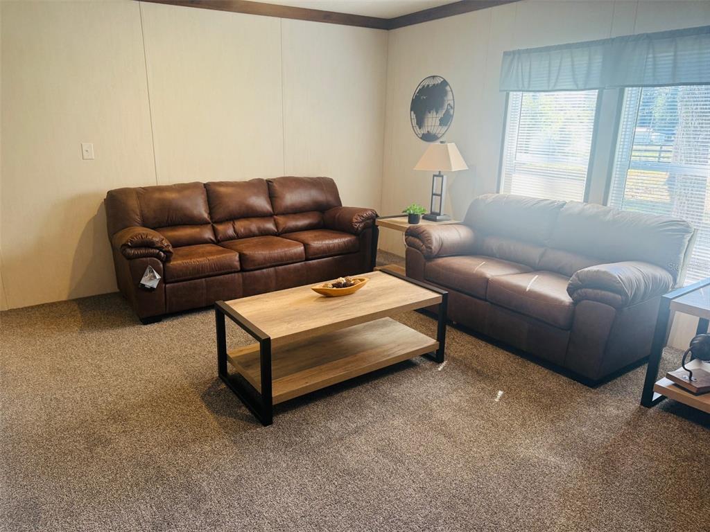 843 Southwest Central Terrace Fort White, FL 32038 - Photo 22 of 30 a living room with furniture a window and a couch