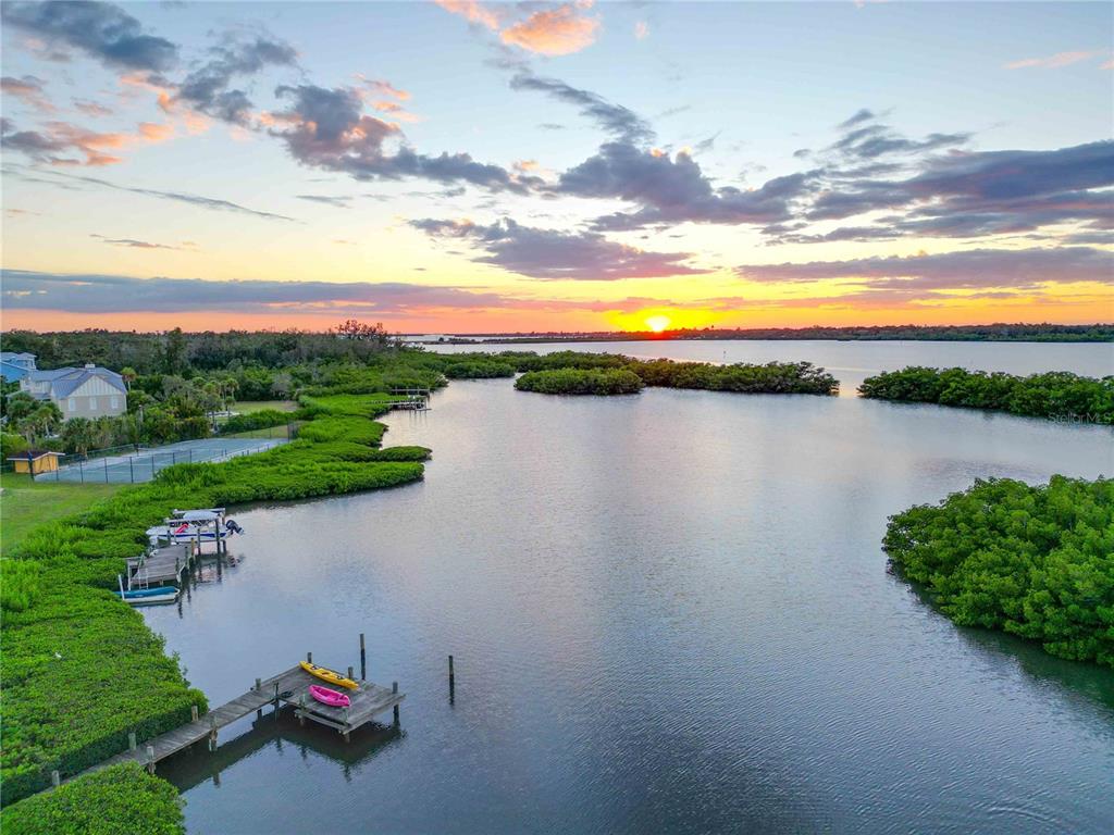 6511 Bayshore Road Palmetto, FL 34221 - Photo 45 of 53 a view of a lake with outdoor space