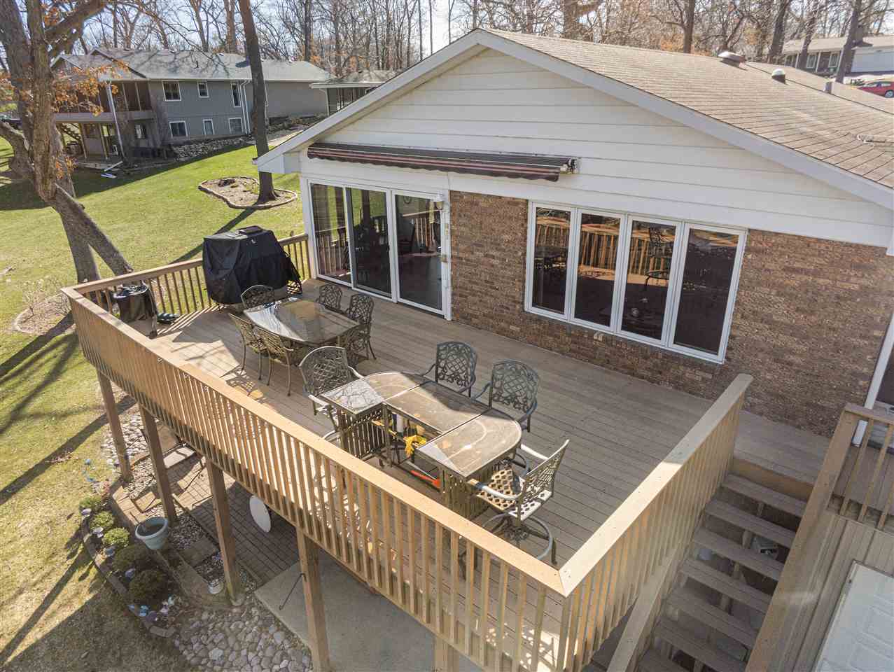 1947 Baintree Road Lake Summerset, IL 61019 - Photo 31 of 53 a view of deck with patio