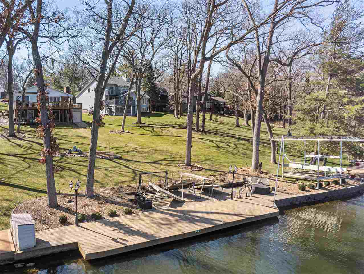 1947 Baintree Road Lake Summerset, IL 61019 - Photo 36 of 53 a view of a lake with boats and trees