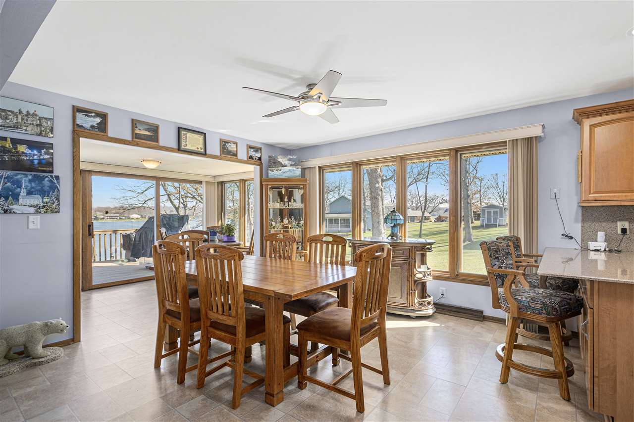 1947 Baintree Road Lake Summerset, IL 61019 - Photo 4 of 53 a view of a dining room with furniture window and outside view