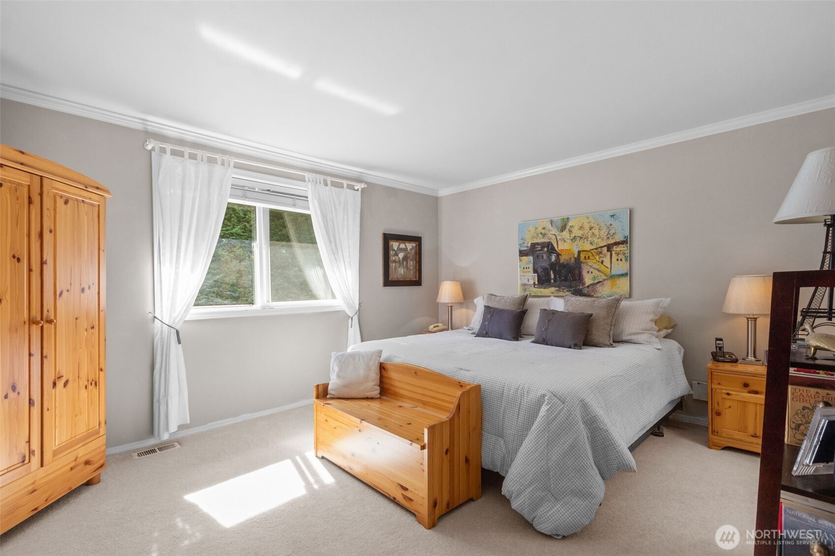 2414 Kennewick Place Northeast Renton, WA 98056 - Photo 18 of 40 a bedroom with a bed and a window