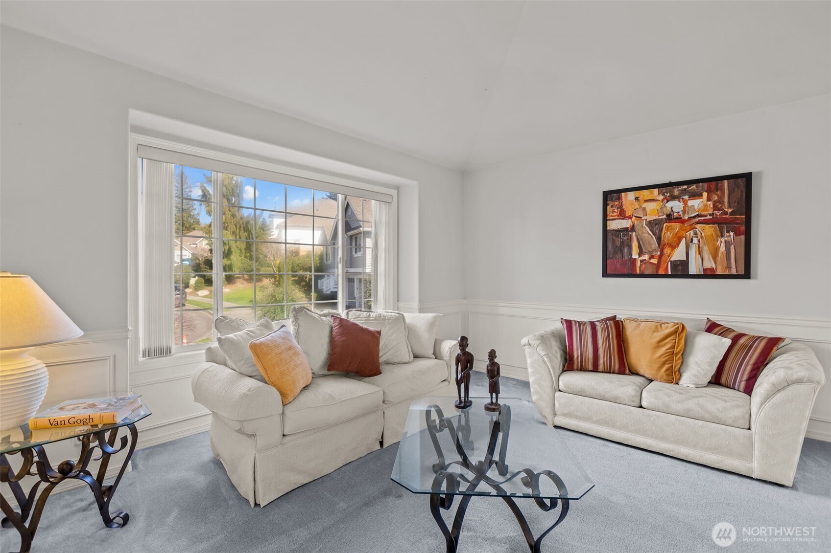 2414 Kennewick Place Northeast Renton, WA 98056 - Photo 3 of 40 a living room with furniture and a large window