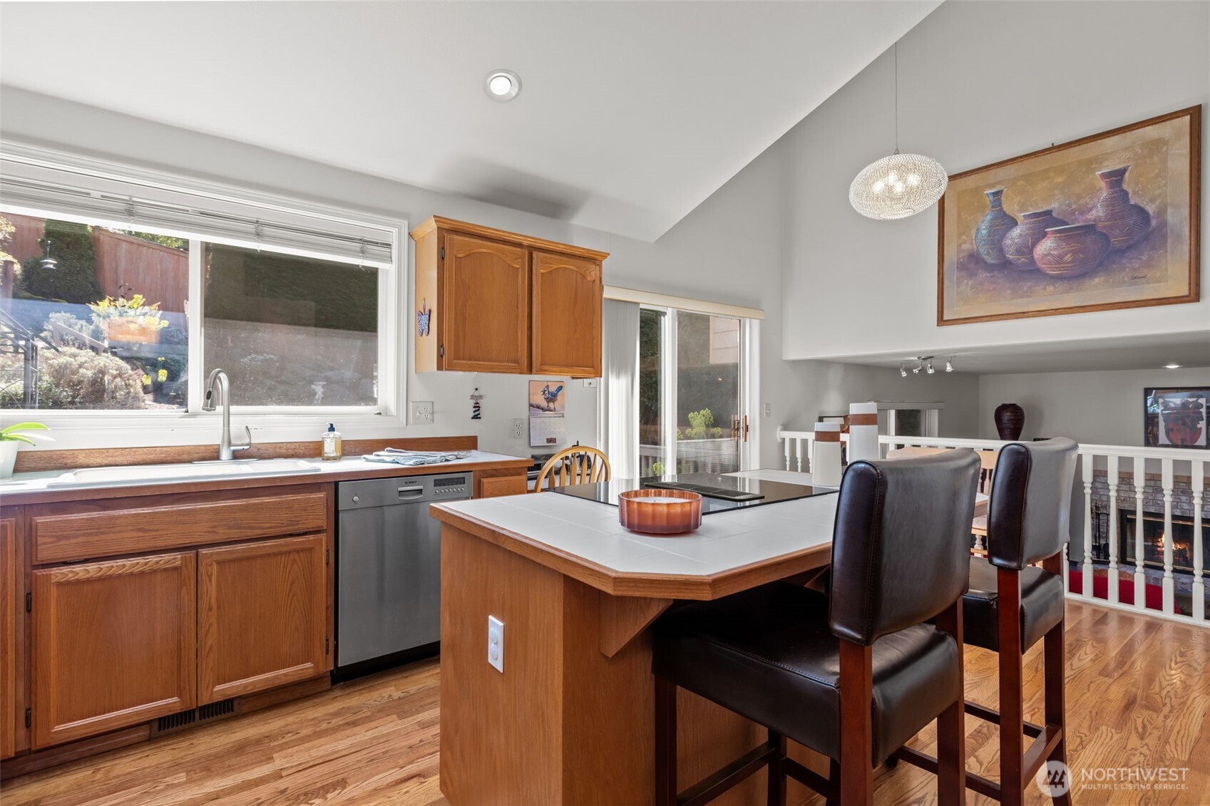 2414 Kennewick Place Northeast Renton, WA 98056 - Photo 8 of 40 a view of kitchen with sink and dining table