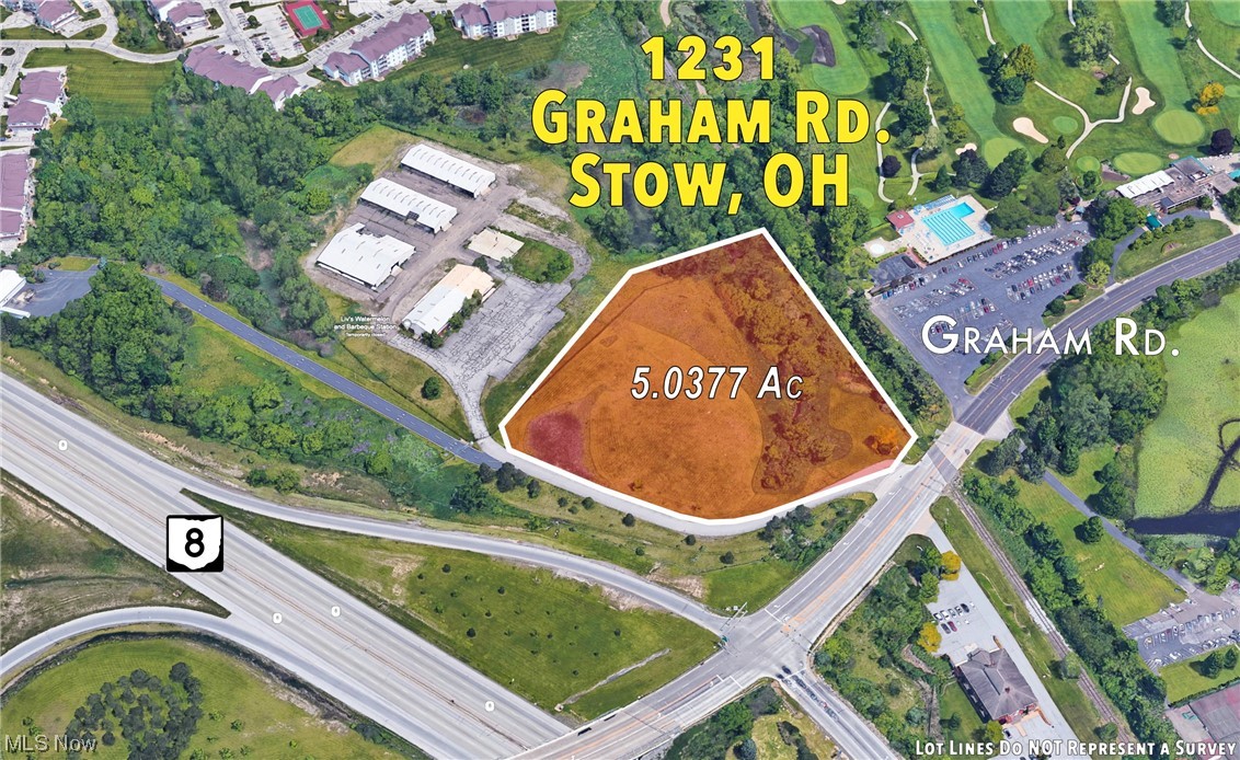 1231 Graham Road Stow, OH 44224 - Photo 2 of 2 View of aerial view