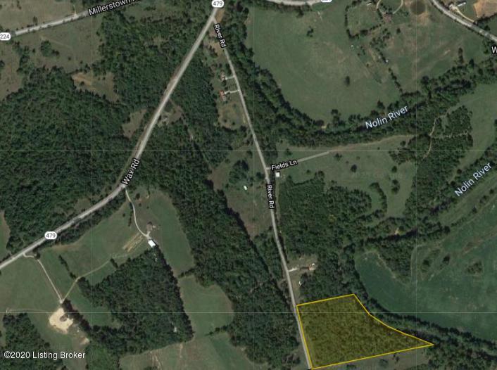 560 River Road Clarkson, KY 42726 - Photo 23 of 24 Aerail Estimated Boundary Wide