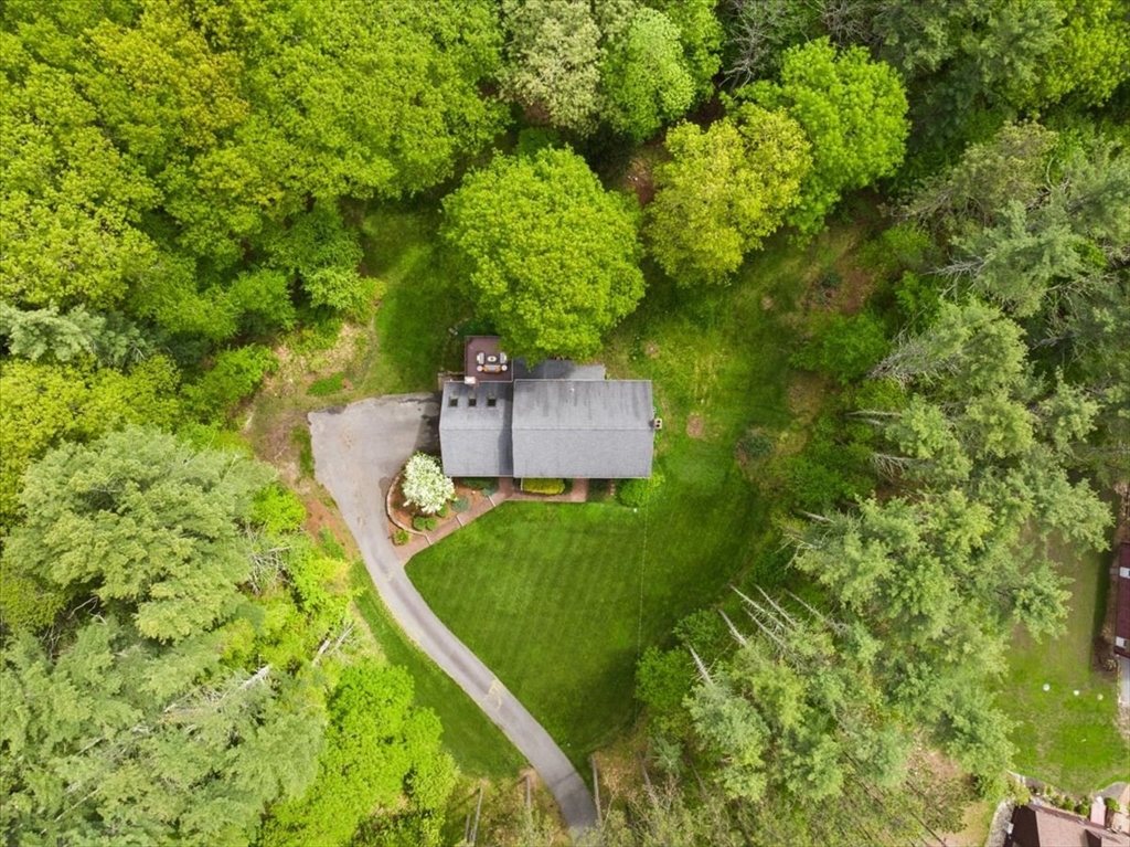 94 Middleton Road Boxford, MA 01921 - Photo 8 of 36 a view of a yard with plants and large trees