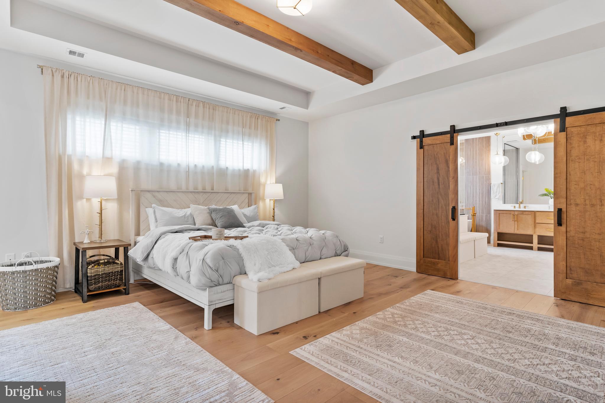 1 Strawberry Lane Lititz, PA 17543 - Photo 56 of 80 a spacious bedroom with a bed and large window