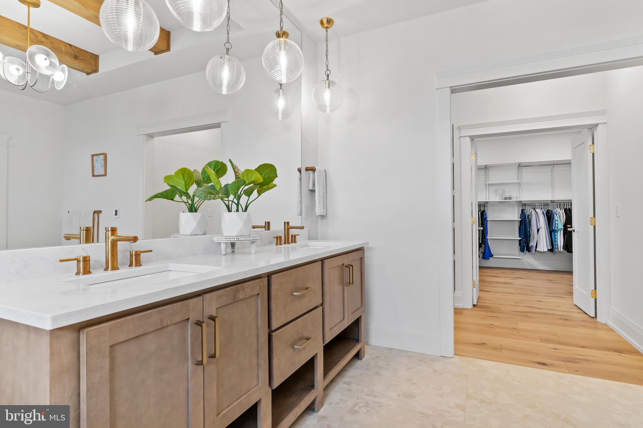 1 Strawberry Lane Lititz, PA 17543 - Photo 64 of 80 a bathroom with a sink double vanity and a mirror