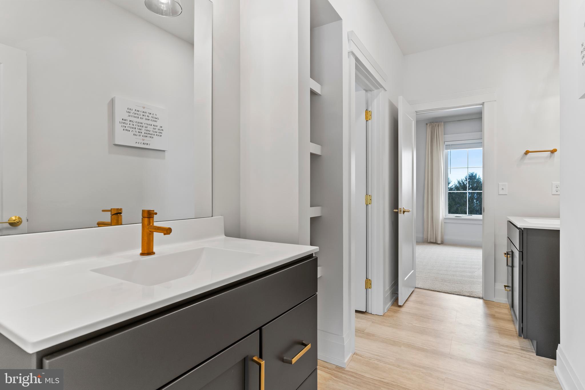1 Strawberry Lane Lititz, PA 17543 - Photo 70 of 80 a kitchen with a sink a refrigerator and cabinets