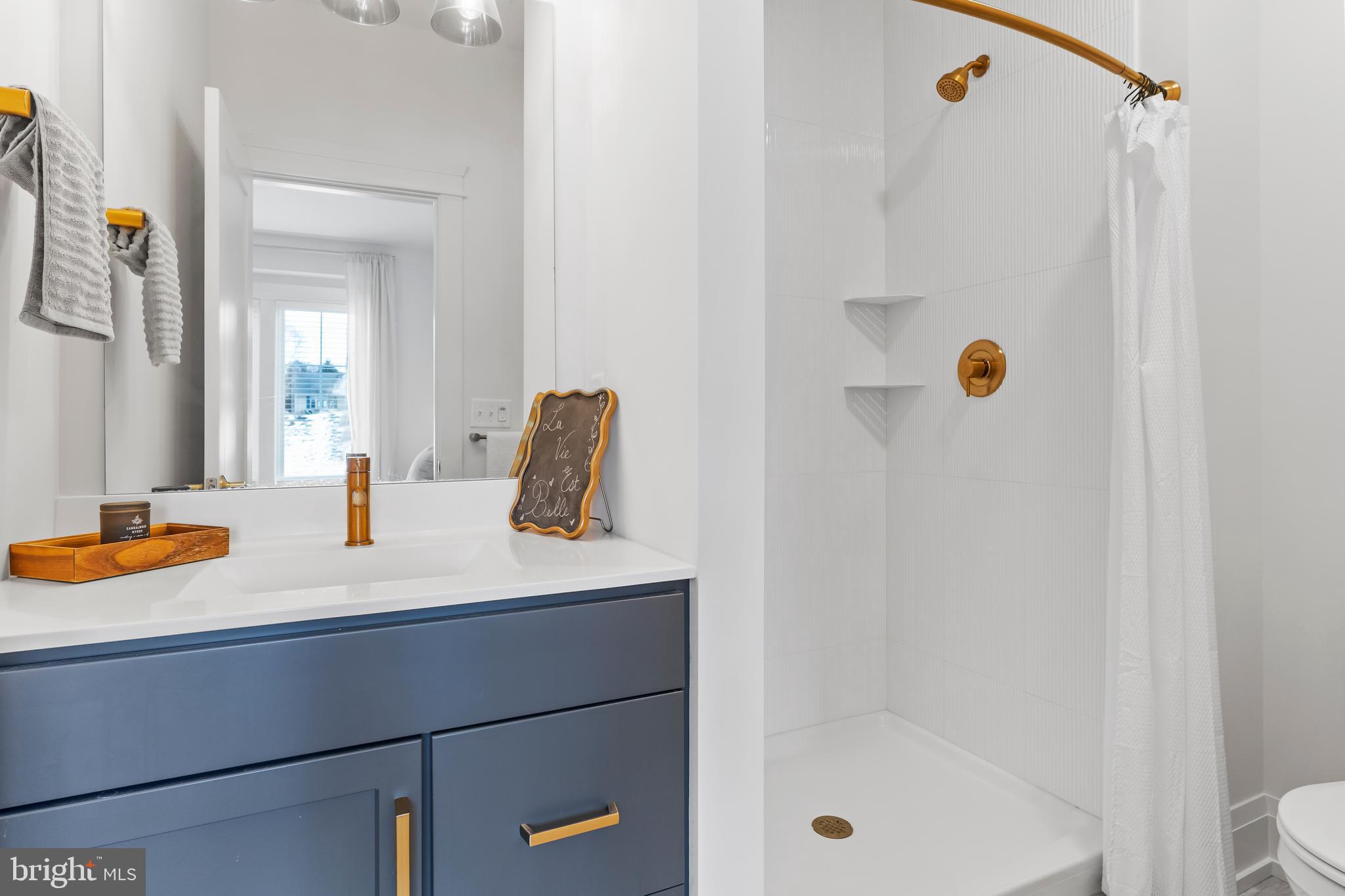 1 Strawberry Lane Lititz, PA 17543 - Photo 76 of 80 a bathroom with a sink and a shower