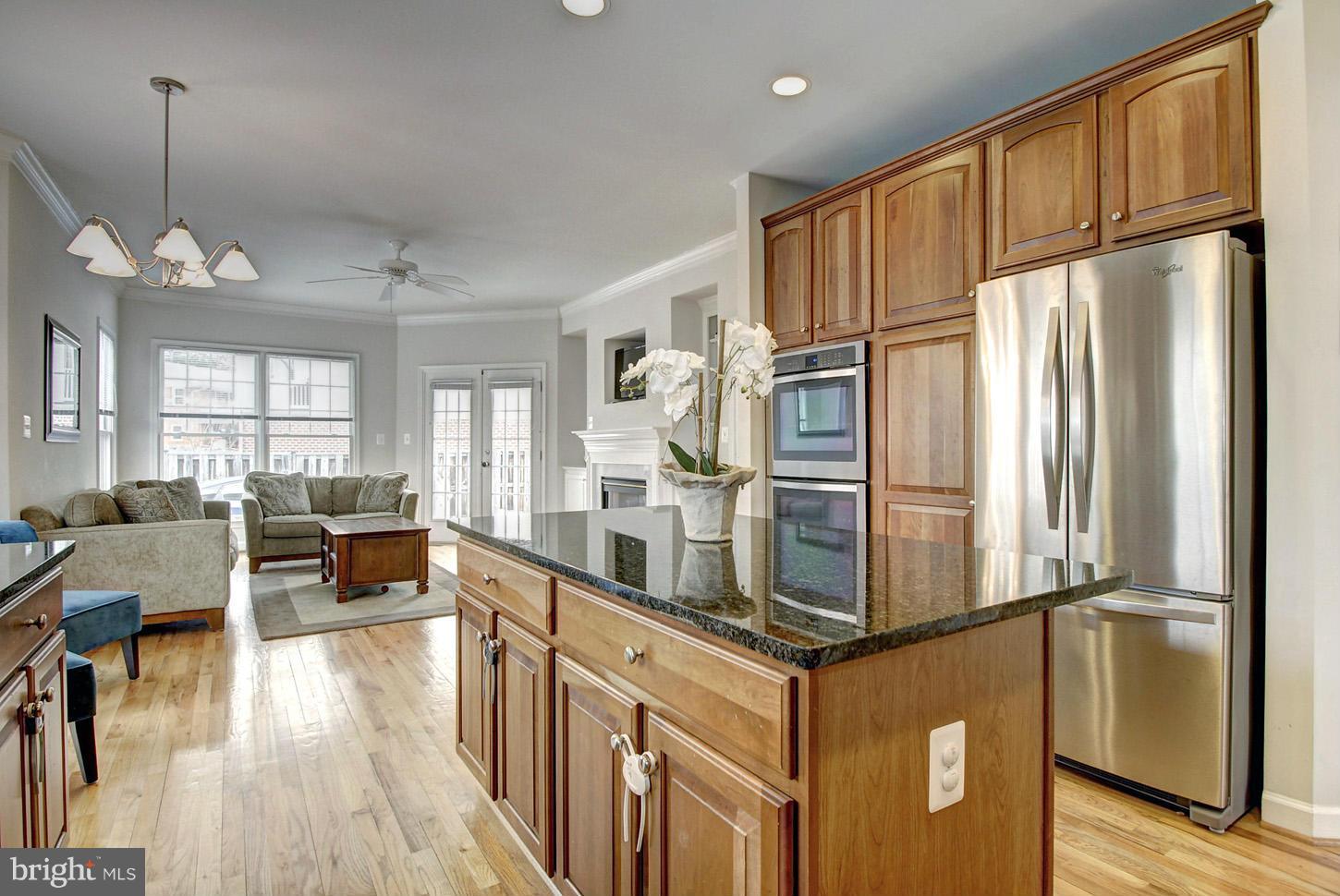 2173 South Glebe Road Arlington, VA 22206 - Photo 7 of 30 Center Island with Loads of Countertop Space